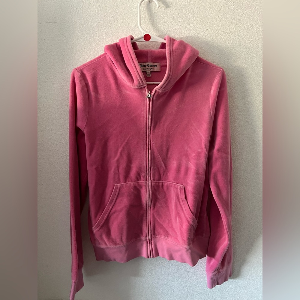 XL Juicy Couture Velour Zip up Jacket